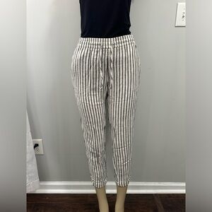 Old Navy Linen Striped Pants